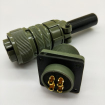 Straight curved Aviation plug encoder plug servo motor connector MS3102 3106A20-18S-9 core