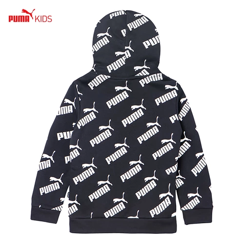 Puma, детская трикотажная толстовка с капюшоном, рубашка, детская одежда, 2020
