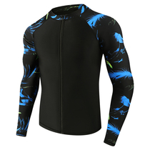 Summer swimsuit mens wetsuit surf suit snorkeling suit jellyfish suit quick-drying sunscreen quick-drying winter swimming warm swimsuit