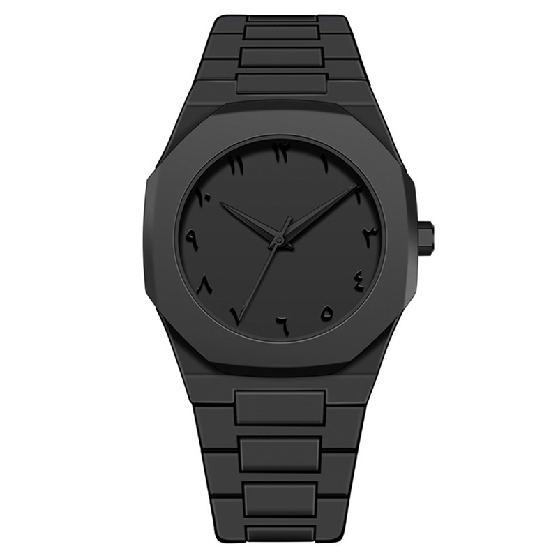 Arab Men's Cross-Border Watches Arabic Plastic Men's Octagonal Watch
