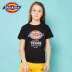 Dickies Trẻ em Mặc Amoi Chàng trai và Cô gái Texas Được trang bị Áo thun cổ tròn Big Kids Áo thun ngắn tay - Áo thun Áo thun