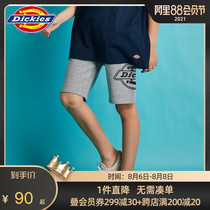 Dickies Childrens clothing summer new side monochrome label casual shorts Mens big childrens sports five-point pants