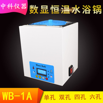 Thermostatic water bath boiler Experimental thermostatic digital display single-hole double-hole four-hole six-hole eight-hole double-row drainage bath pan