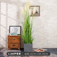 1,8 м трэть трава+квадратный цементный бассейн