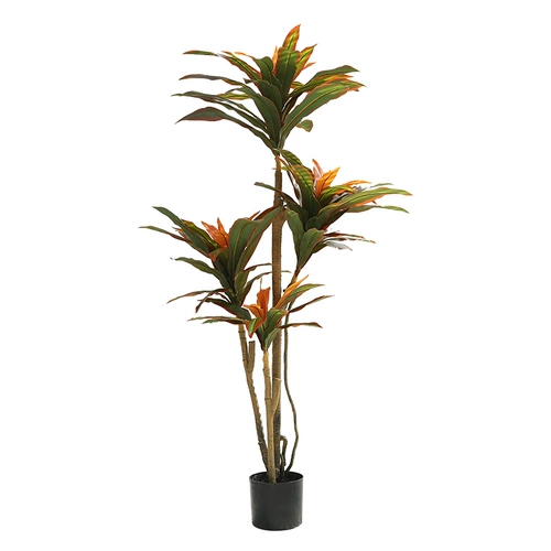 Большой северный европейский симулятор красные деревья бонсай фальшивые зеленые растения