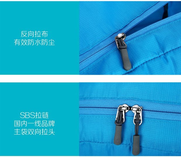 Ultralight túi đeo vai nữ ba lô nhiều màu ánh sáng không thấm nước cầm tay với túi du lịch leo núi ngoài trời túi gấp ba lô sgs balo