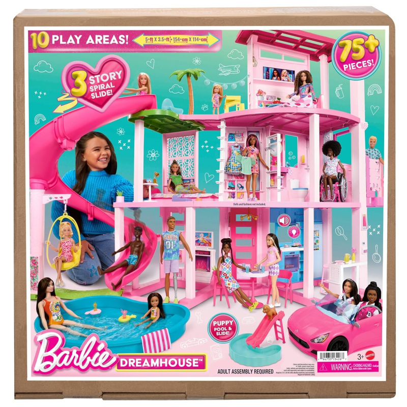 Barbie Doll Dream Mansion Villa Estate Girls' Pretend Play Toys Barbie Doll Dream Mansion Villa Estate Girls' Pretend Play Toys