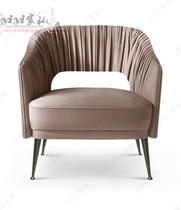 American Countryside Minimalist Modern Fashion Chair Casual Chair Sofa Chair Sub Single Chair Balcony Sofa Chair Single Chair