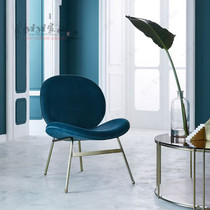 Stainless steel Beetle chair simple modern book chair creative cafe stool Nordic personality designer dining chair