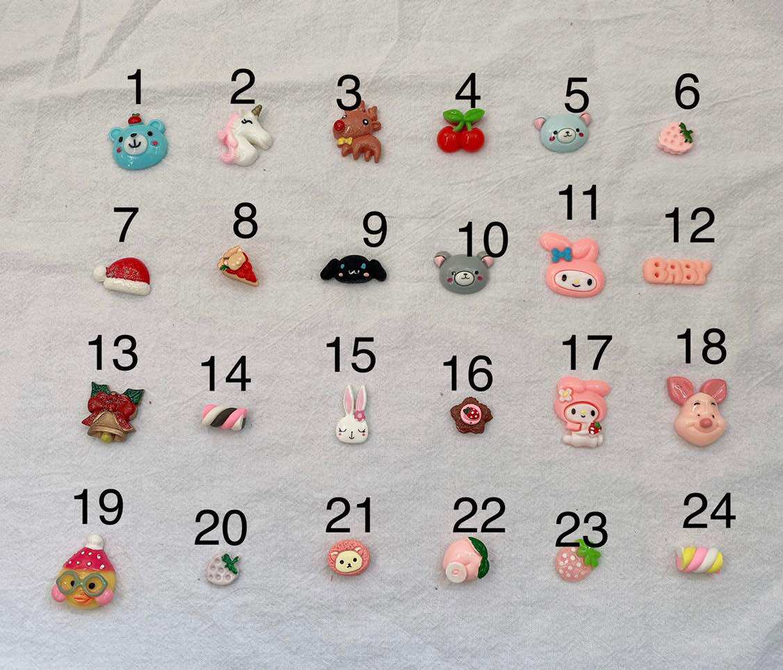 (Over 65 yuan Zhongtong) No 7 Tuoma Songzi PS heart plug decoration clearance buy more and get more