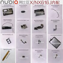 Nubia X NX616J motherboard camera battery phone speaker fingerprint button handset phone