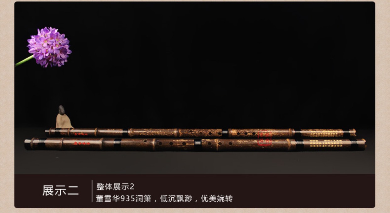Giới thiệu người mới bắt đầu Dong Xuehua 935 箫 Zizhudong 箫 tinh chế 箫 声 nhạc cụ dân tộc không trẻ em trưởng thành cơ bản - Nhạc cụ dân tộc mua sáo