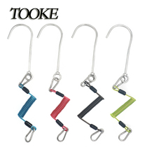 TOOKE submersible spring single flow hook 316 stainless steel flow hook anti-corrosion top flow submersible flow hook hook