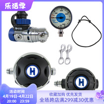 New Halcyon faith card diving with respiratory regulator 1st level head secondary head residual pressure gauge h-75p