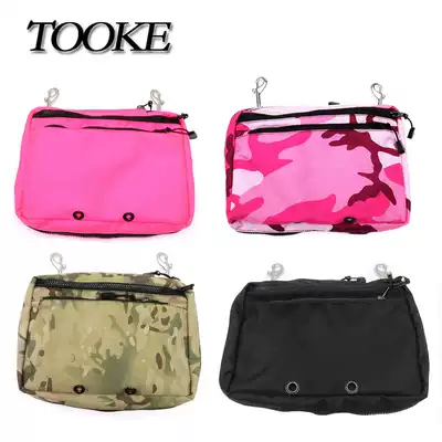 TOOKE Technical diving large side-hanging storage bag with 316 stainless steel double-headed hook butt bag Handbag counterweight bag