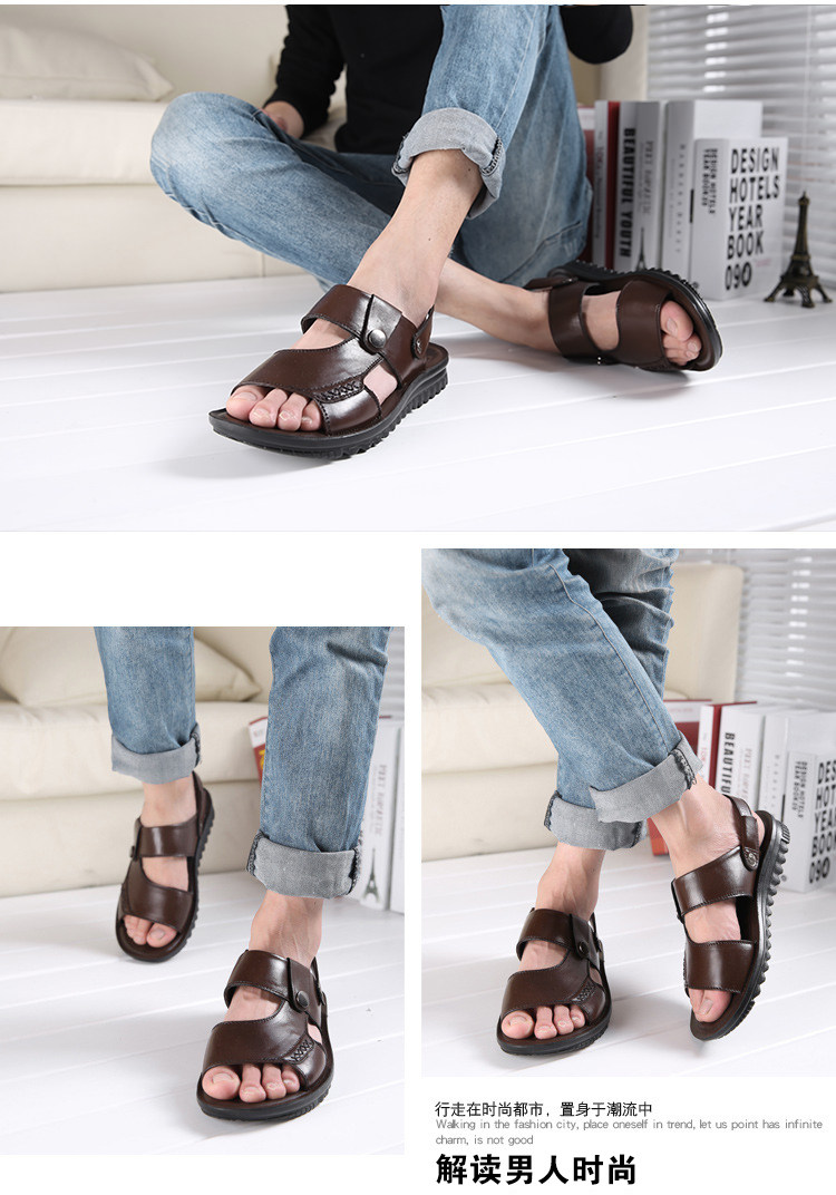 Sandales jeunesse, vieux 18-40 ans, , Moyen-âge, 40-60 ans,  loisir - Ref 933227 Image 16