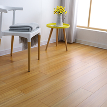 Nine Photos Africa Grapefruit Numpier Bean Log Pure Solid Wood Flooring Free keel lock resistant to geothermal warm Home