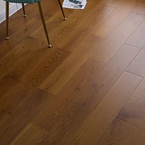 Oak Wood Logs Pure Solid Wood Flooring Teak Color Free Keel lock resistant Geothermal Manufacturer Direct indoor Home Environment Protection