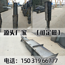 Road side six-sided sign pile mold cement pile iron model Road pile Diamond warning column concrete grinding tool