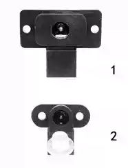 Children's car electric car locomotive accessories battery round hole charger connector stroller charging hole charging interface