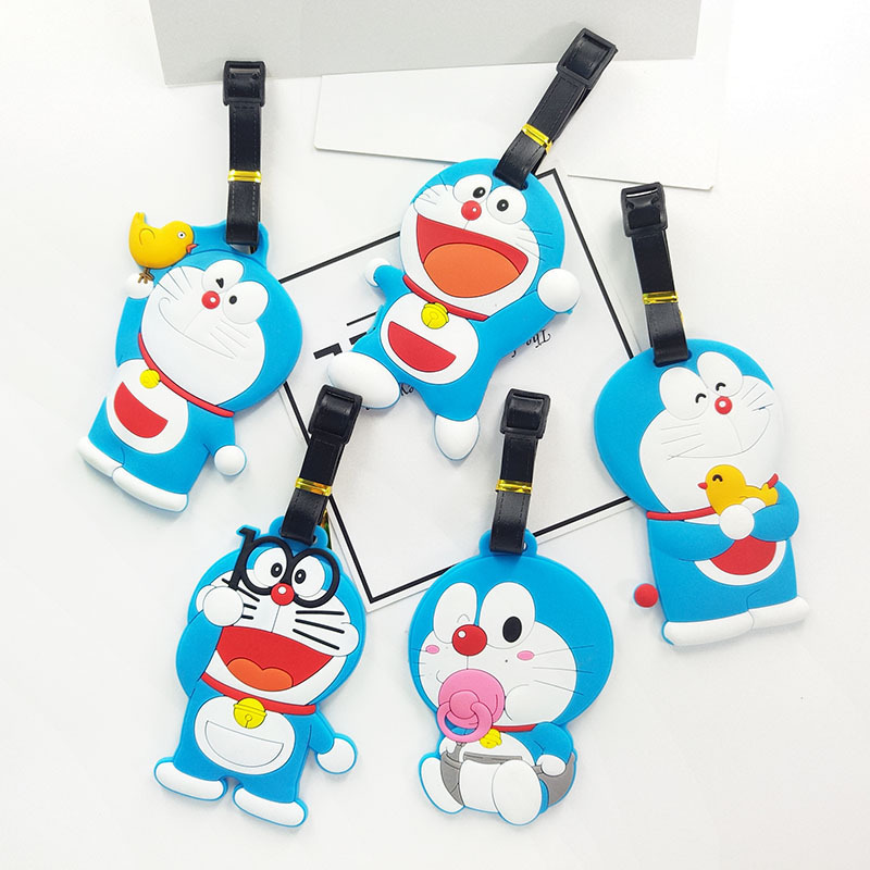 Cartoon Machine Cat Kids Bookpack Hanging New Baggage Link Doraemon Dream Cute Dream Creative Board