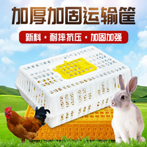 Hualivestock Chicken Cage Subtransport Cage Chicken Duck Goose Poultry Transport Cage Mega Plastic Into Chicken Turnover Box Transport Cage Pigeons