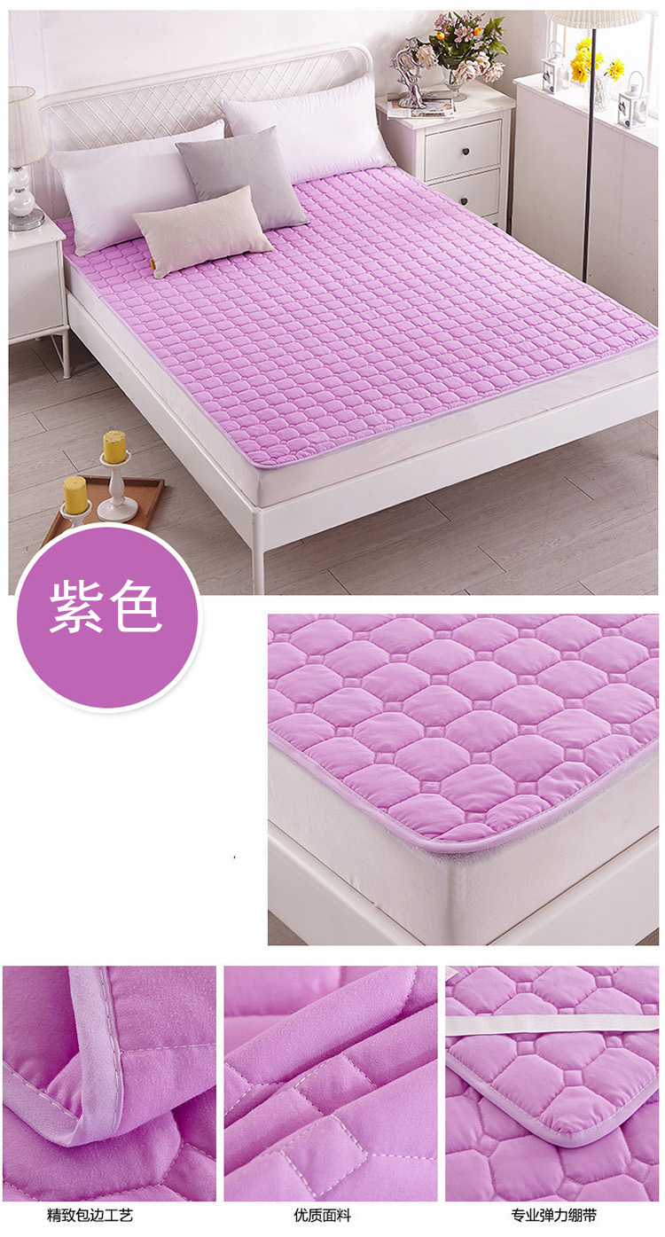 Nệm giường 褥 pad chống trượt Máy giặt bông 1,8m Giường gạo giặt mùa thu và mùa đông là phần mỏng gấp thảm nệm gấp 1m2