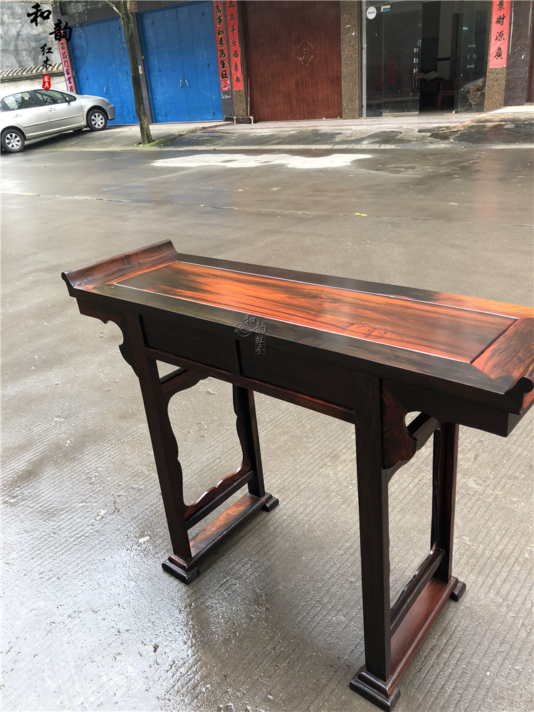 Vỏ gỗ hồng mộc Lào Sian Dalbergia Bàn làm việc bằng gỗ gụ Việt Nam - Bàn / Bàn bàn gỗ phòng khách