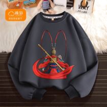 Balacaras cotton-to-boy spring clothing blouses 2022 childrens sweatshirt male thin Chinese wind big boy blouse