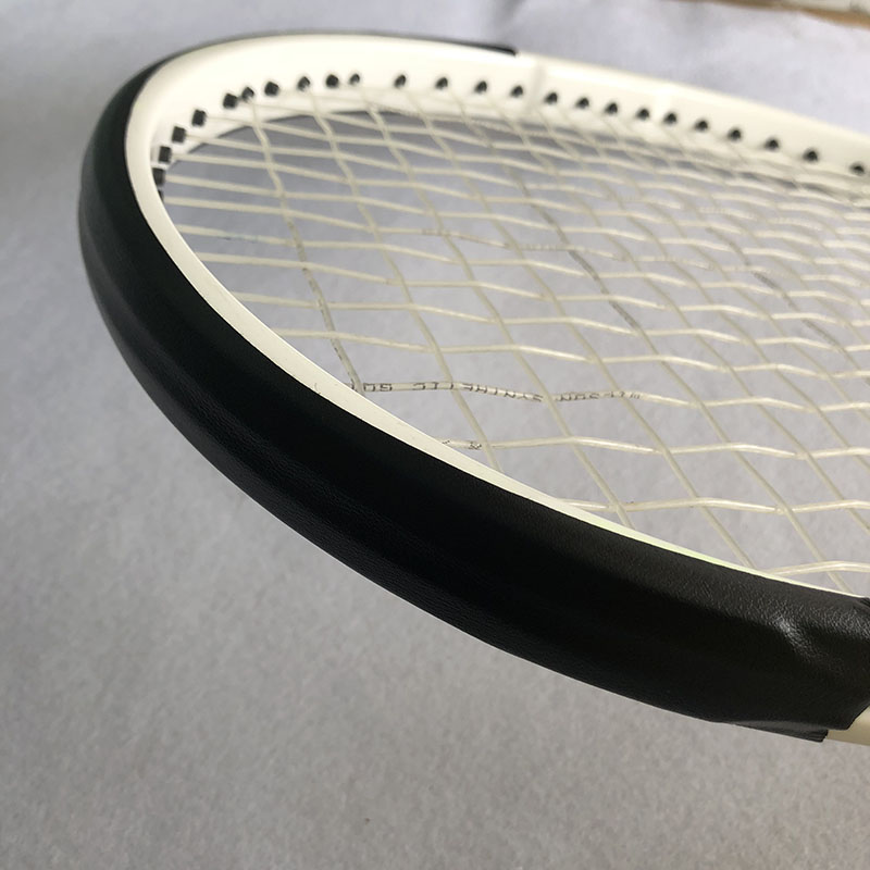 Tennis racket head patch protective frame strips to prevent flapping frames scratching black-and-white large volumes 5 m