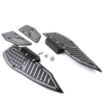 xmax250 scooter footbed retrofitted aluminium alloy new anti-slip pad