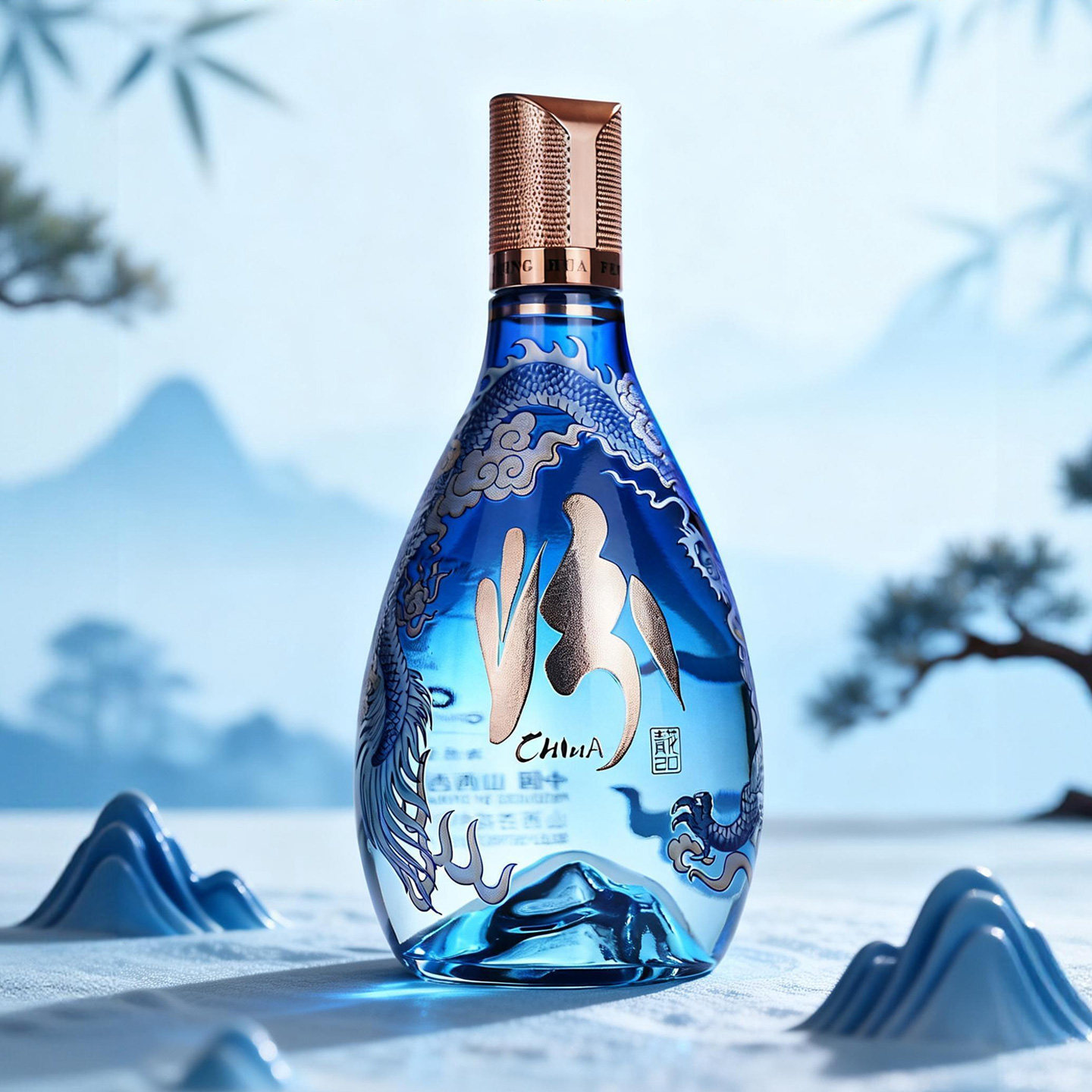山西汾酒青花20国际版🥃 中国清香白酒典范-酒水-淘宝好物网