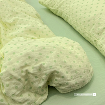 Maternal and infant grade class a pure cotton double-layer yarn four-piece set pure cotton quilt cover sheet student dormitory three-piece fitted sheet bedding set
