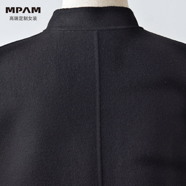 MPAM coat 2023 winter new product new Chinese style vest girls New Year's greetings boys red national style wool coat