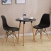 Bàn ghế Bắc Âu kết hợp hiện đại tối giản một bàn bốn ghế tiếp khách họp đàm phán giải trí cafe - Bàn Bàn