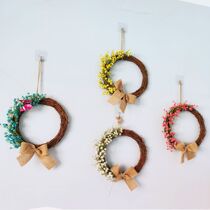 Creative simple pendant wall decorations kindergarten clothing store room restaurant indoor simulation Gypsophila wall hanging