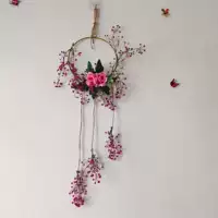 Круглая розовая красная золотая кулона Willow