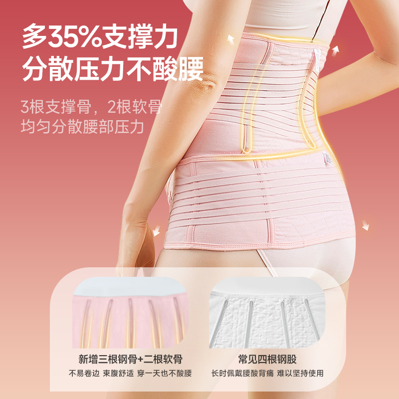 Maternal Caesarean Cesarean special collection abdominal belt bunches with postpartum Pregnant woman tailpartum Abdominal Prolific Summer Slim-style Breathable Bunches-Taobao