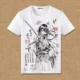 Áo thun múa kiếm Yuezong ba ngày gần Xiaohu Maru Maru Guo Yong áo thun ngắn tay nam và nữ quần áo anime xung quanh - Carton / Hoạt hình liên quan