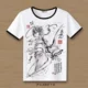 Wenhao Wild Dog Áo thun Nhân loại Taizhezhi Anime Áo phông thứ hai Yuan Bao quanh quần áo nam và nữ tay ngắn - Carton / Hoạt hình liên quan