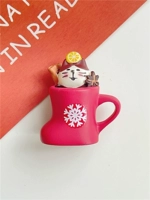 Рождественские носки кошка