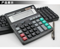 Dereka DE-200ML large solar calculator accounting office commercial large button electronic computer