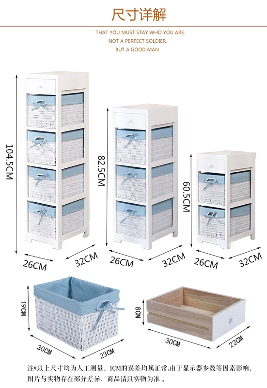 Tủ gỗ nhỏ ngăn kéo khe hẹp tủ hẹp 25 / 30cm ngăn kéo lưu trữ tủ lưu trữ tủ bên tủ góc tủ - Buồng tủ quần áo lắp ráp