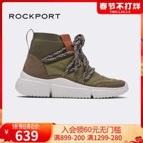 Rockport Lebu 2020 Fall Winter Fashion Low-heeled Women's Boots Leisure Sports High-heeled Boots CI1116