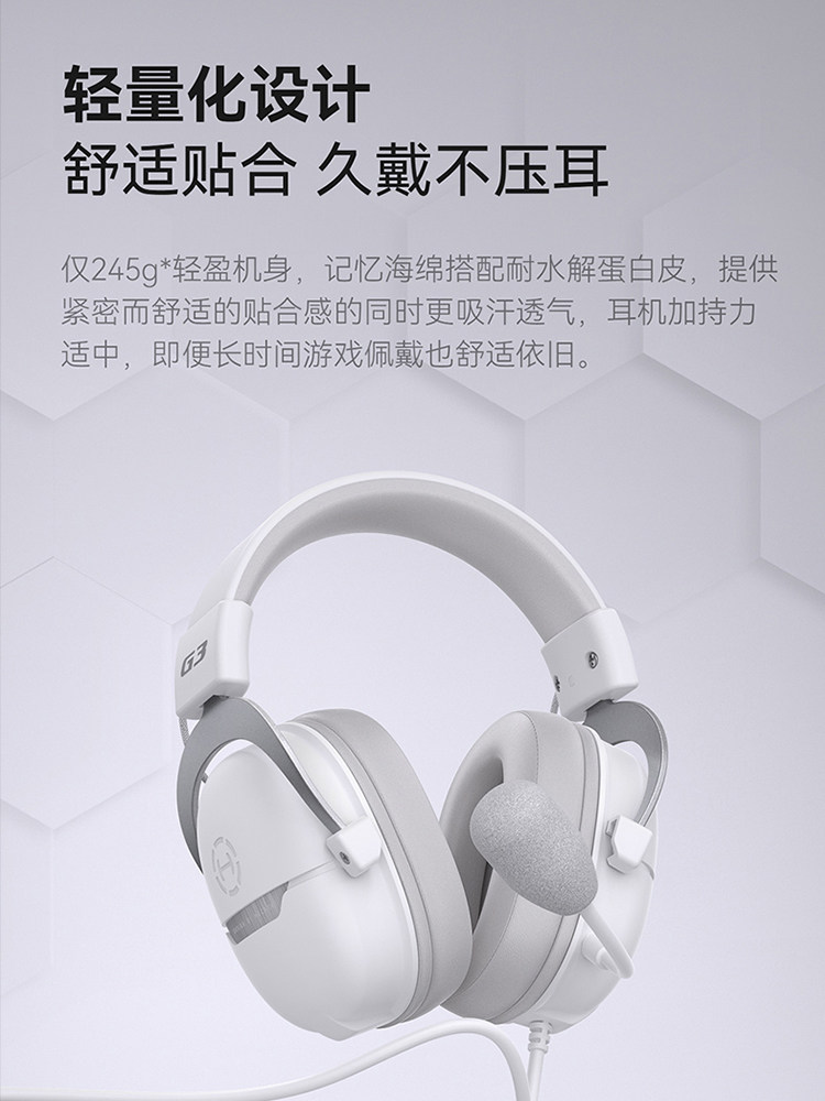 Edifier G3 Wired USB 7.1 Channel Gaming Headset for Pubg and Other Games