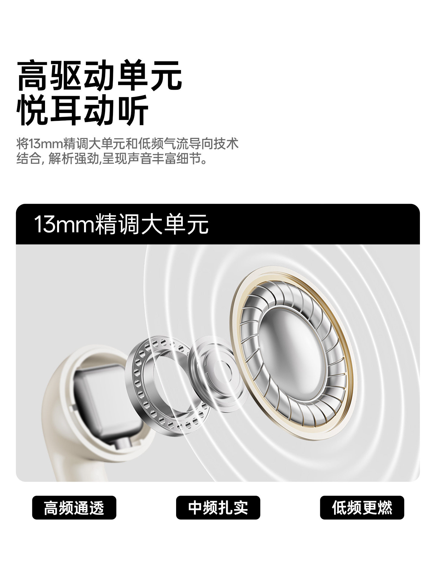 Edifier Zero Air Pro Wireless Bluetooth Headphones Semi-In-Ear Sports Gaming Noise-Canceling New Model