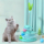 Pet funny cat stick with ball slide toy self-hi cat toy забавный кошачий артефакт, отслеживающий мяч, котенок, игрушка для взрослых кошек mini 0