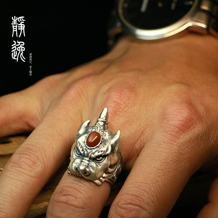 Bague homme OTHER   en Argenterie - Ref 3088694 Image 32