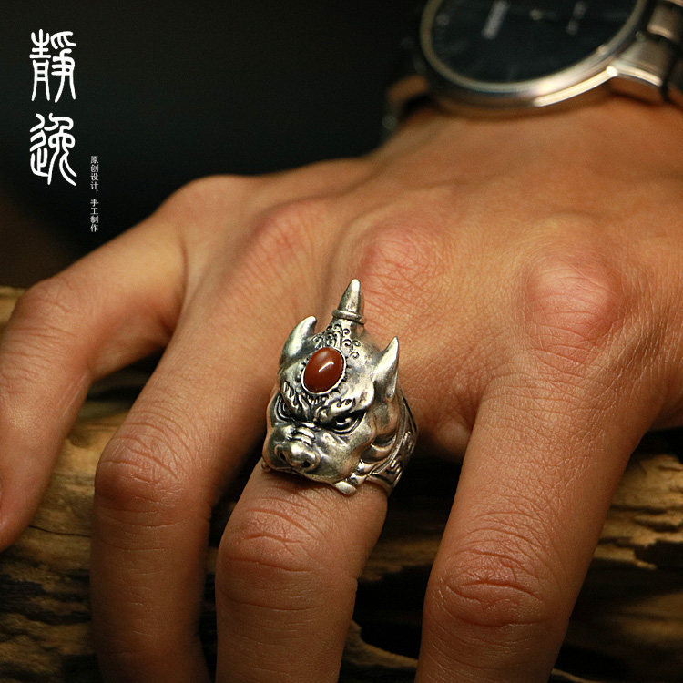 Bague homme OTHER   en Argenterie - Ref 3088694 Image 36