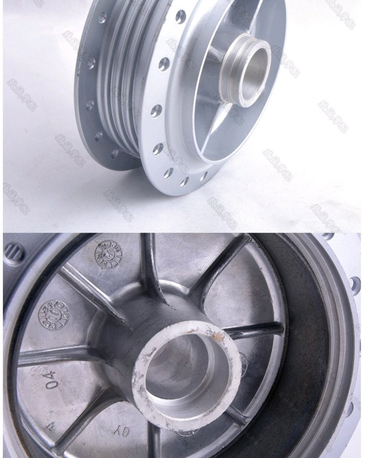 Xây dựng Yamaha phụ kiện xe máy nguyên bản JYM125 Tianjian bánh trước trung tâm YBR Tianzhu bánh sau dây trung tâm banh mam
